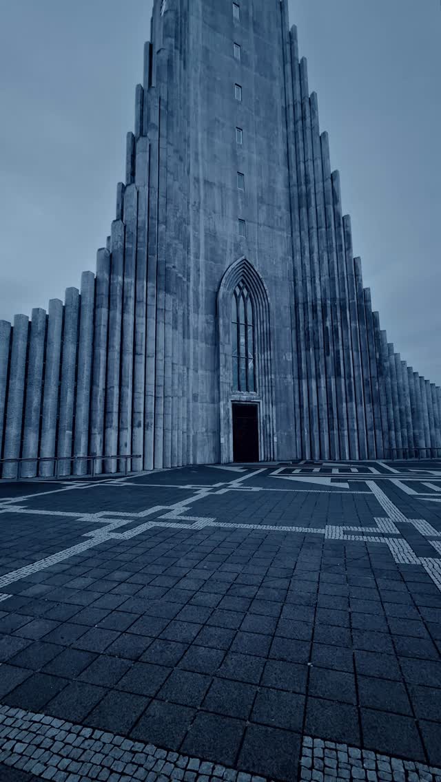 Hallgrimskirkja Church Resembles Valhalla Entrance