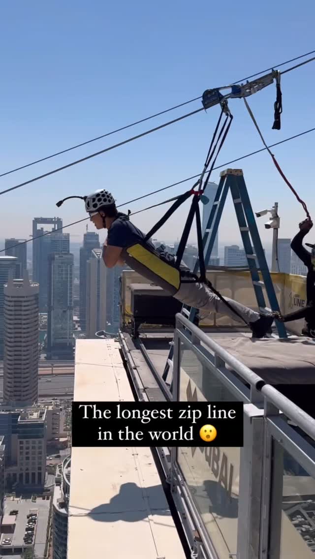 Dubai Marina's World's Longest Urban Zip Line