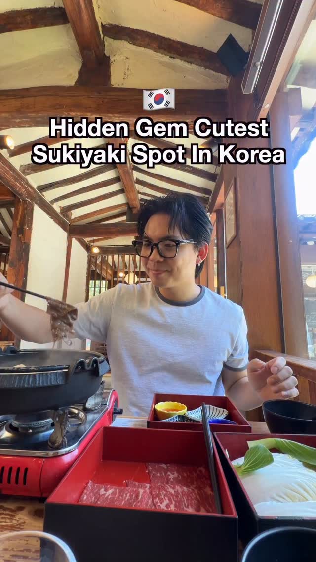Hanok Sukiyaki Spot With Hot Spring Courtyard