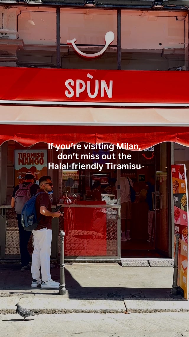 Halal Tiramisu Shop in Milan Showcases Flavors