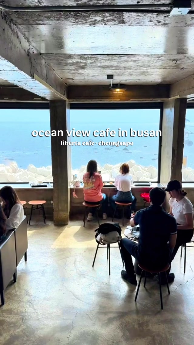 Busan Seaside Spots and Liberta Cafe