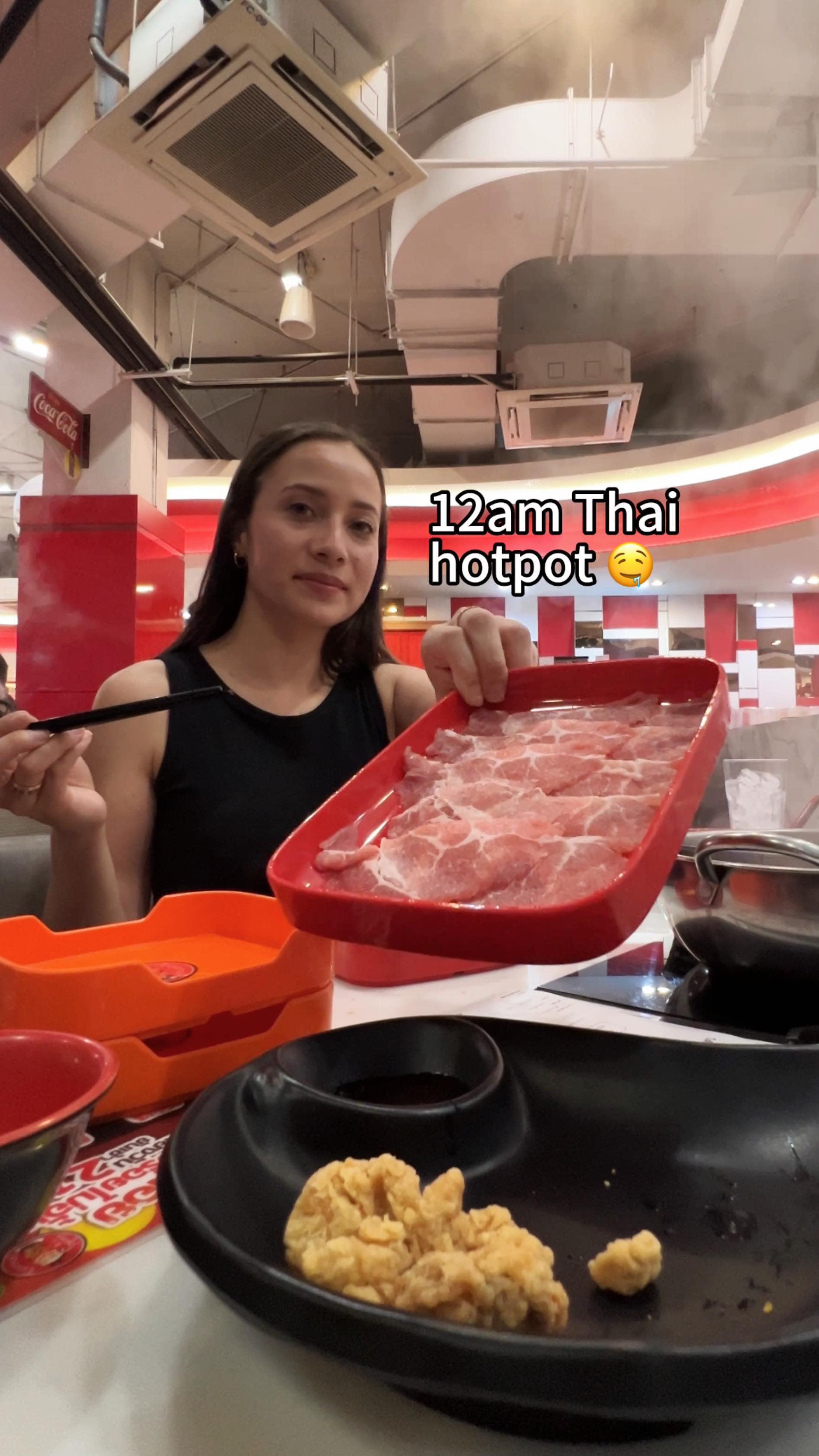 Bangkok's Late-Night Hotpot Buffet