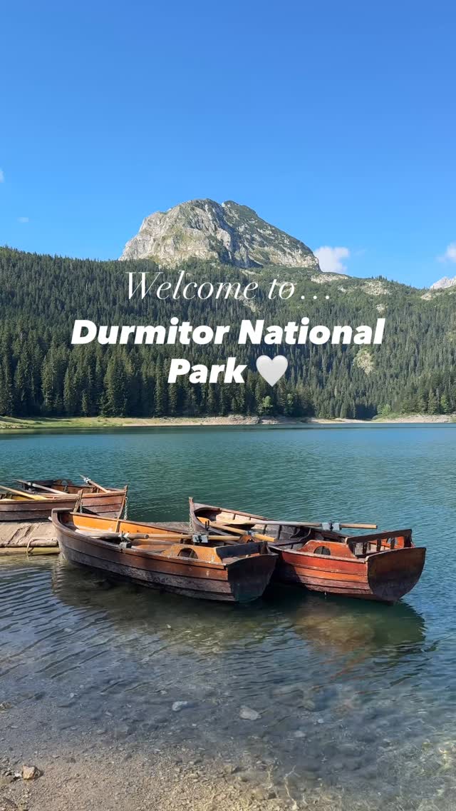 Durmitor National Park's Black Lake Beauty