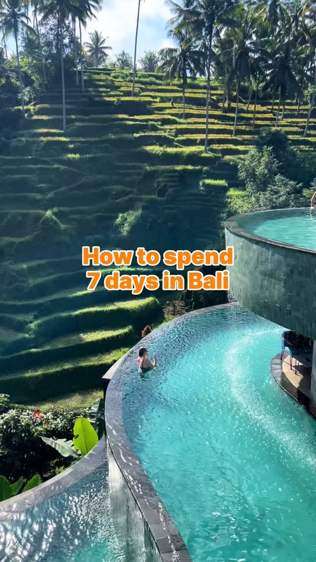 Bali's Diverse Destinations for a 7-Day Trip