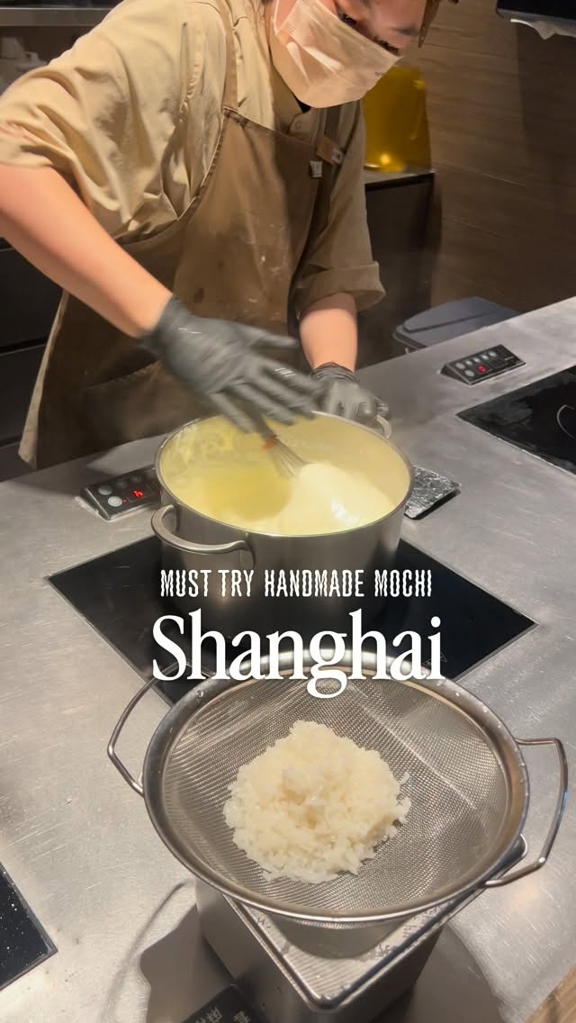 Handmade Mochi Store in Shanghai