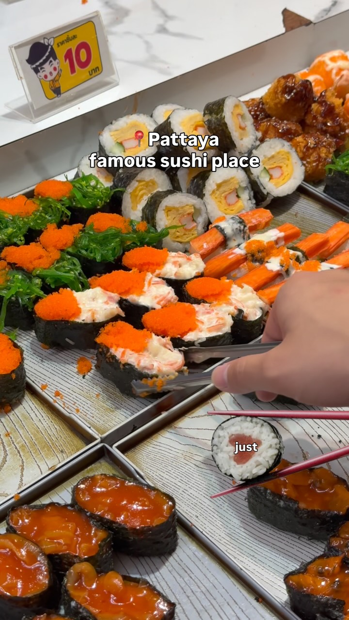 Pattaya's Affordable Sushi Buffet