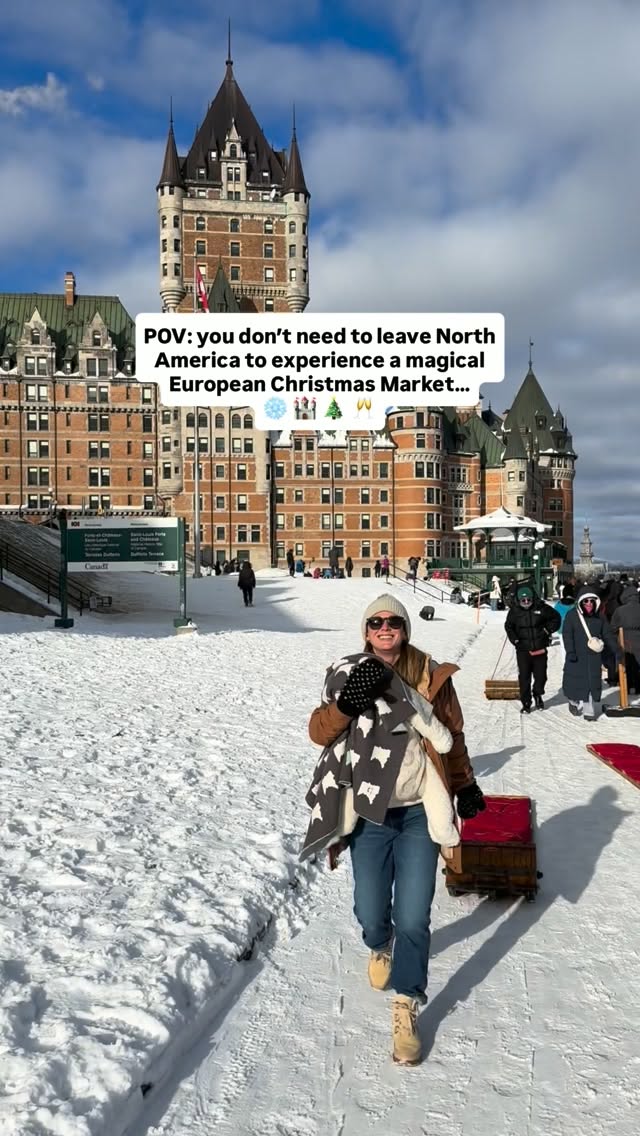 Québec City's Magical European Christmas Market Experience