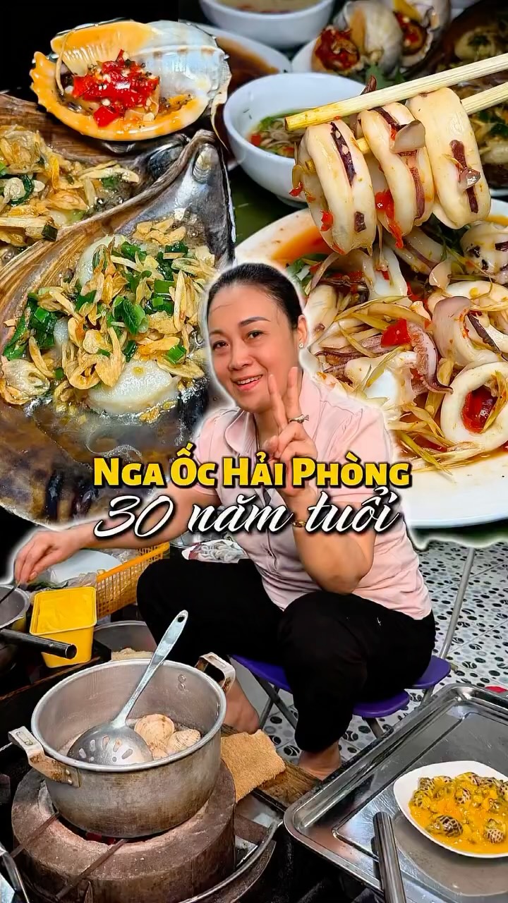 Nga Ốc: Hanoi Seafood Restaurant Specializing in Snails