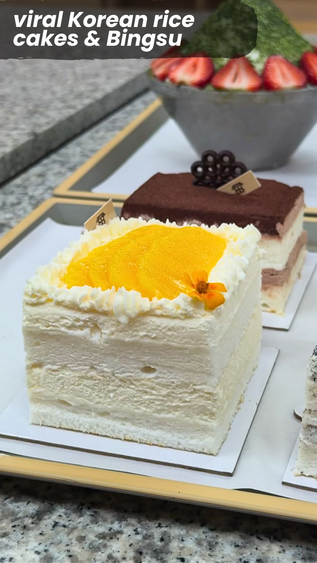 Gluten-Free Korean Rice Cakes and Bingsu