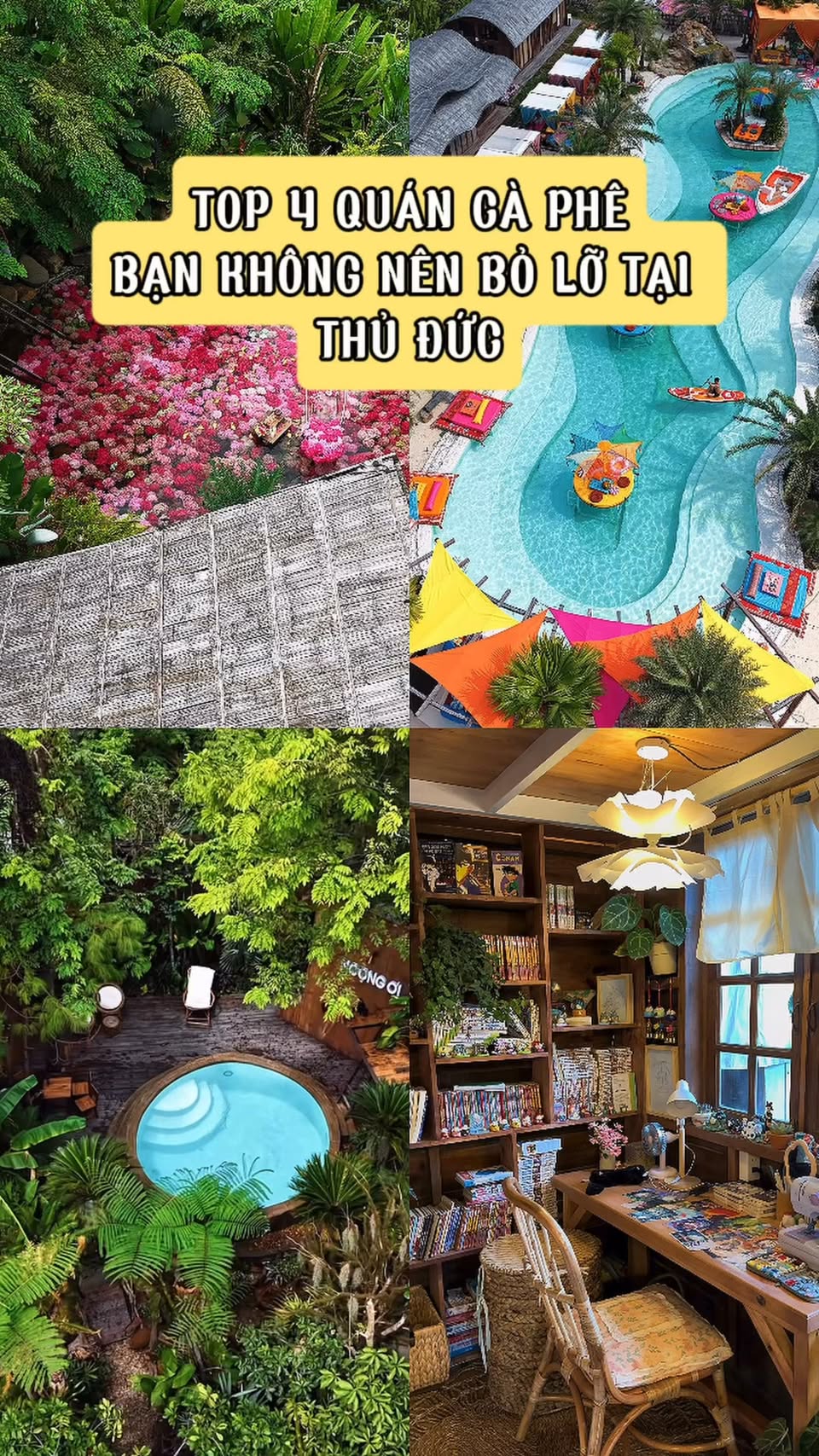 Thu Duc Cafes With Unique Vibes