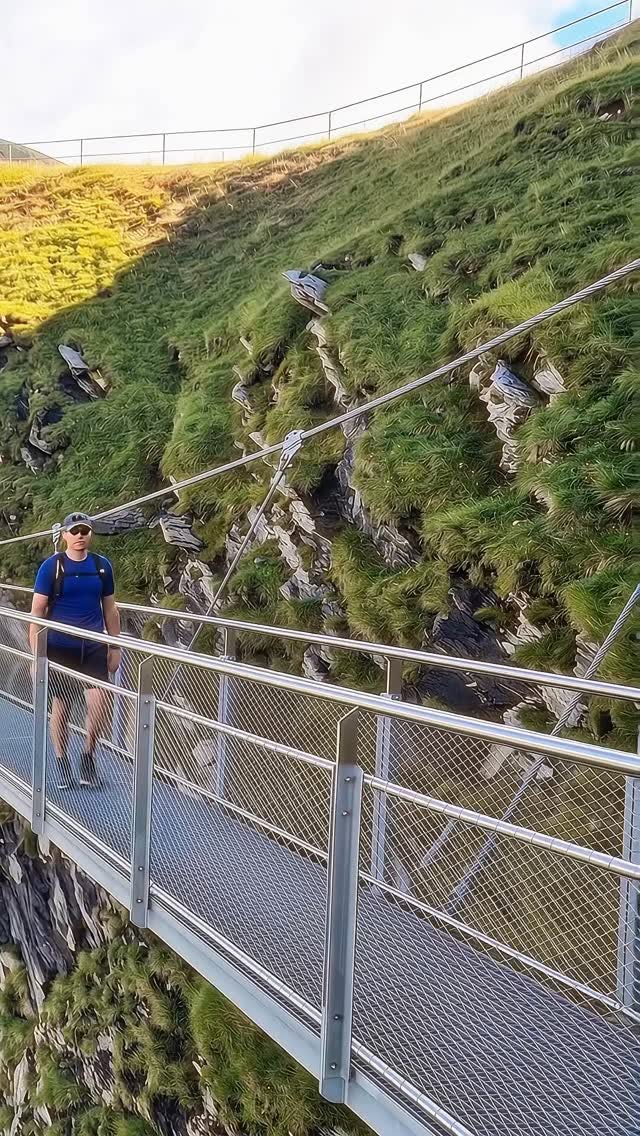 First Cliff Walk Offers Stunning Alpine Vistas