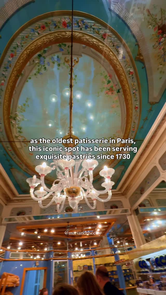 Oldest Paris Patisserie Showcases Historic Charm