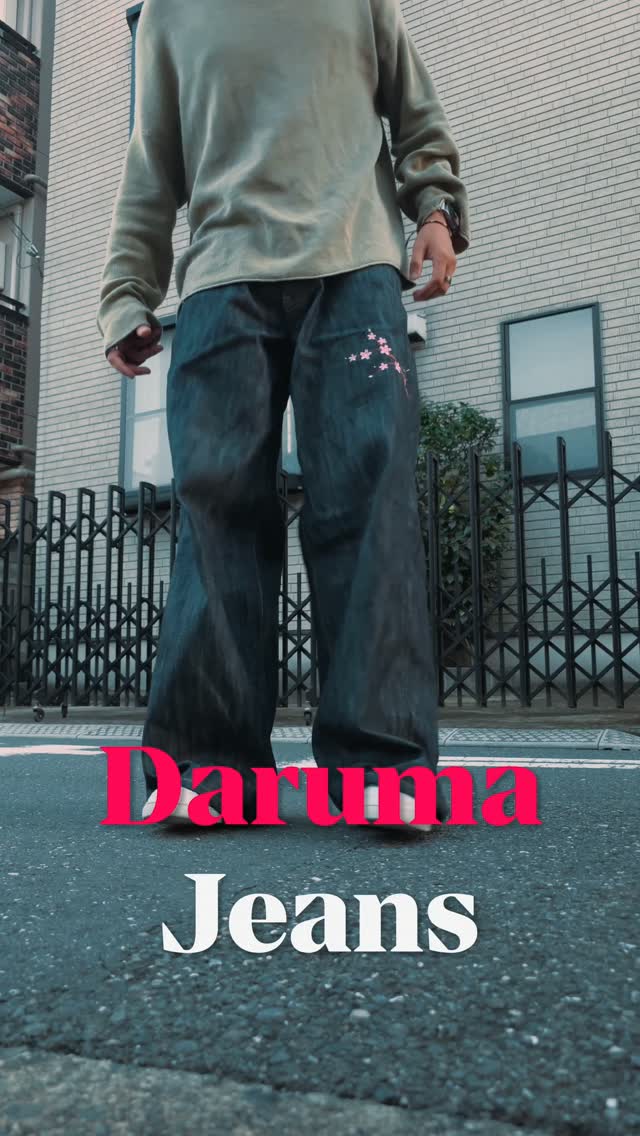 Harajuku Daruma Jeans Customization Experience