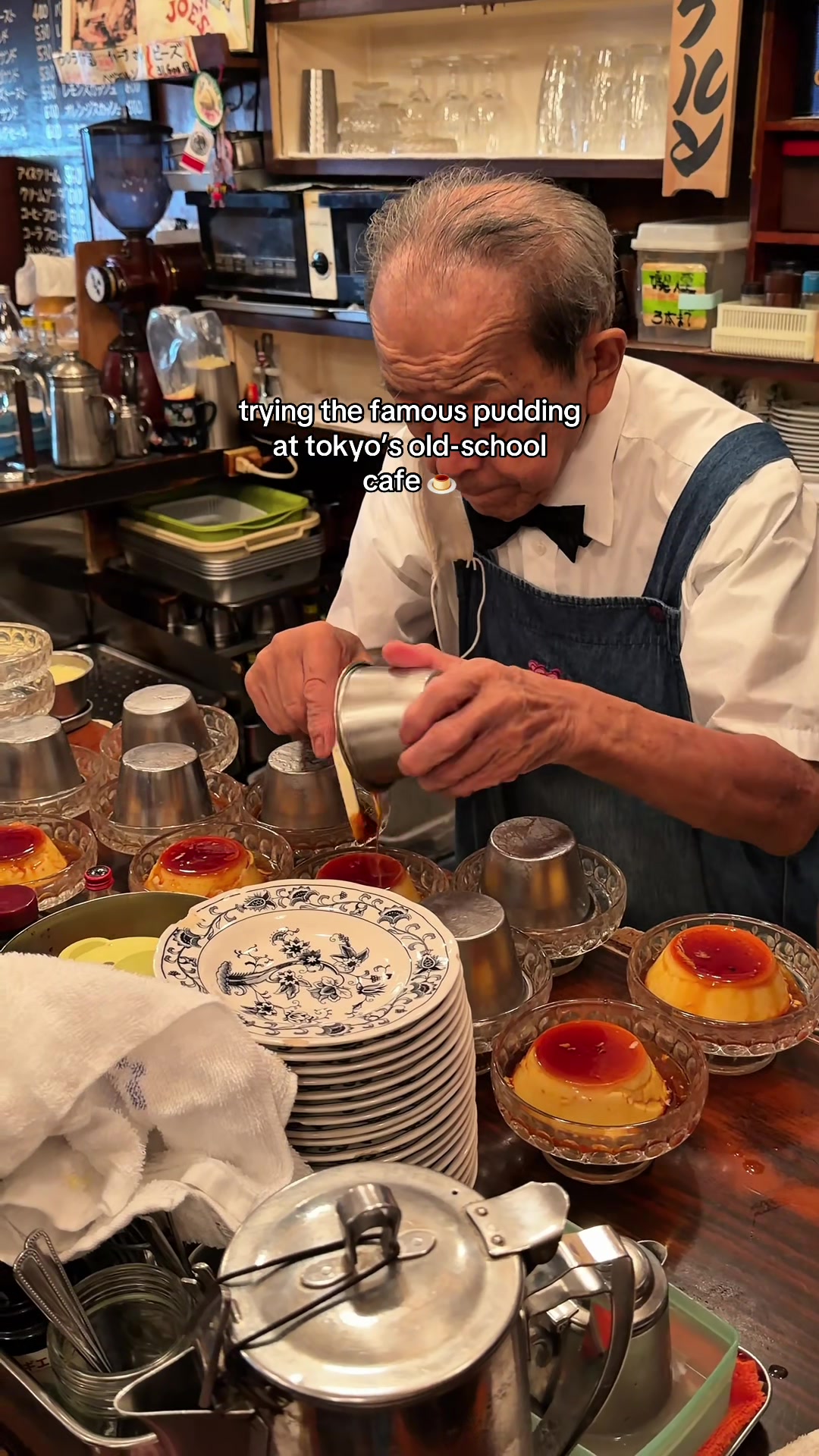 Tokyo Little House Cafe's Famous Pudding
