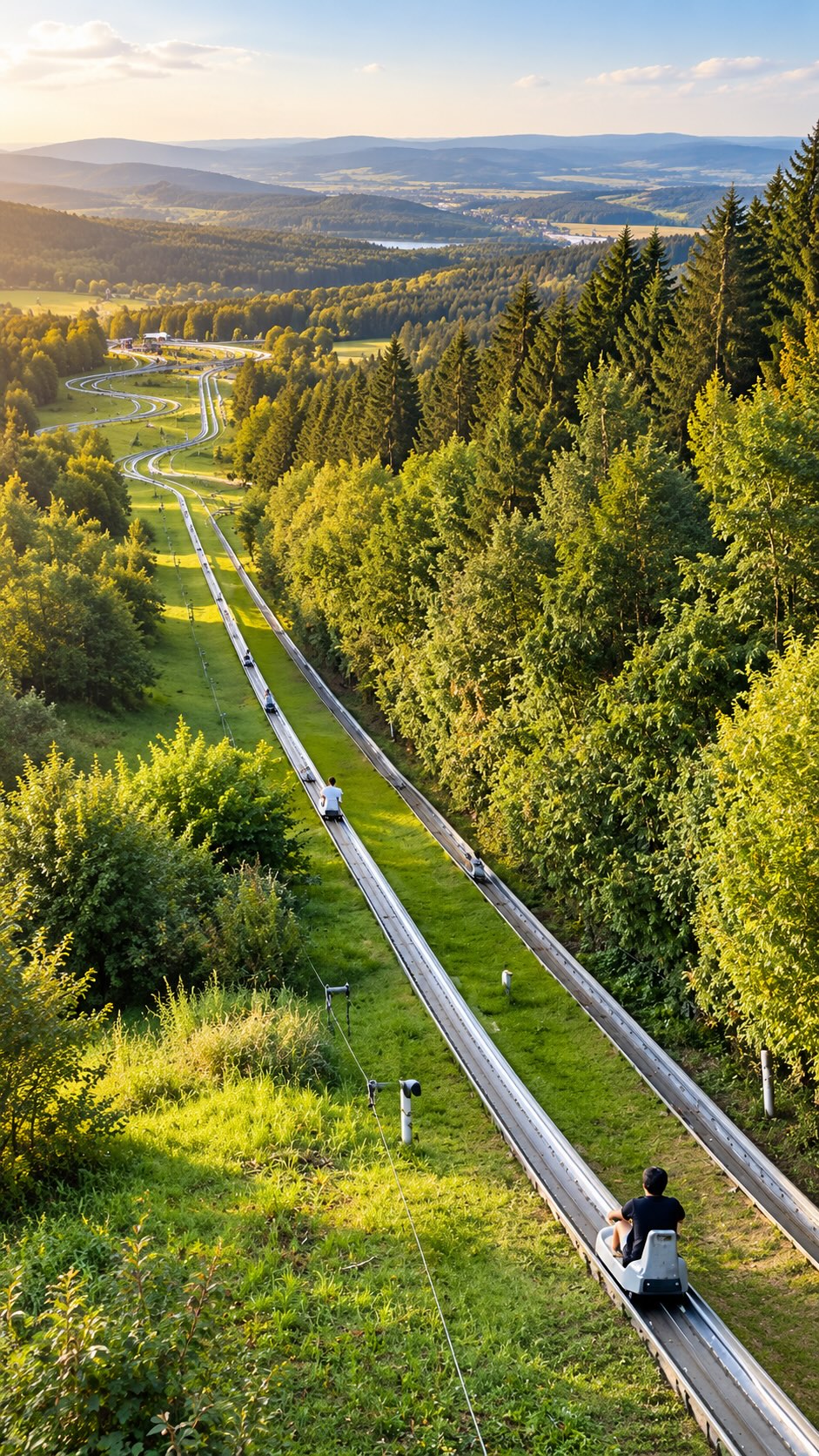 Kutna Hora Bobsled Track Offers Scenic Forest Rides