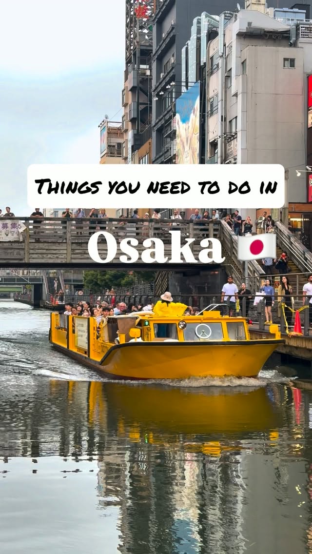 Osaka's Vibrant Food and Sightseeing Hotspots