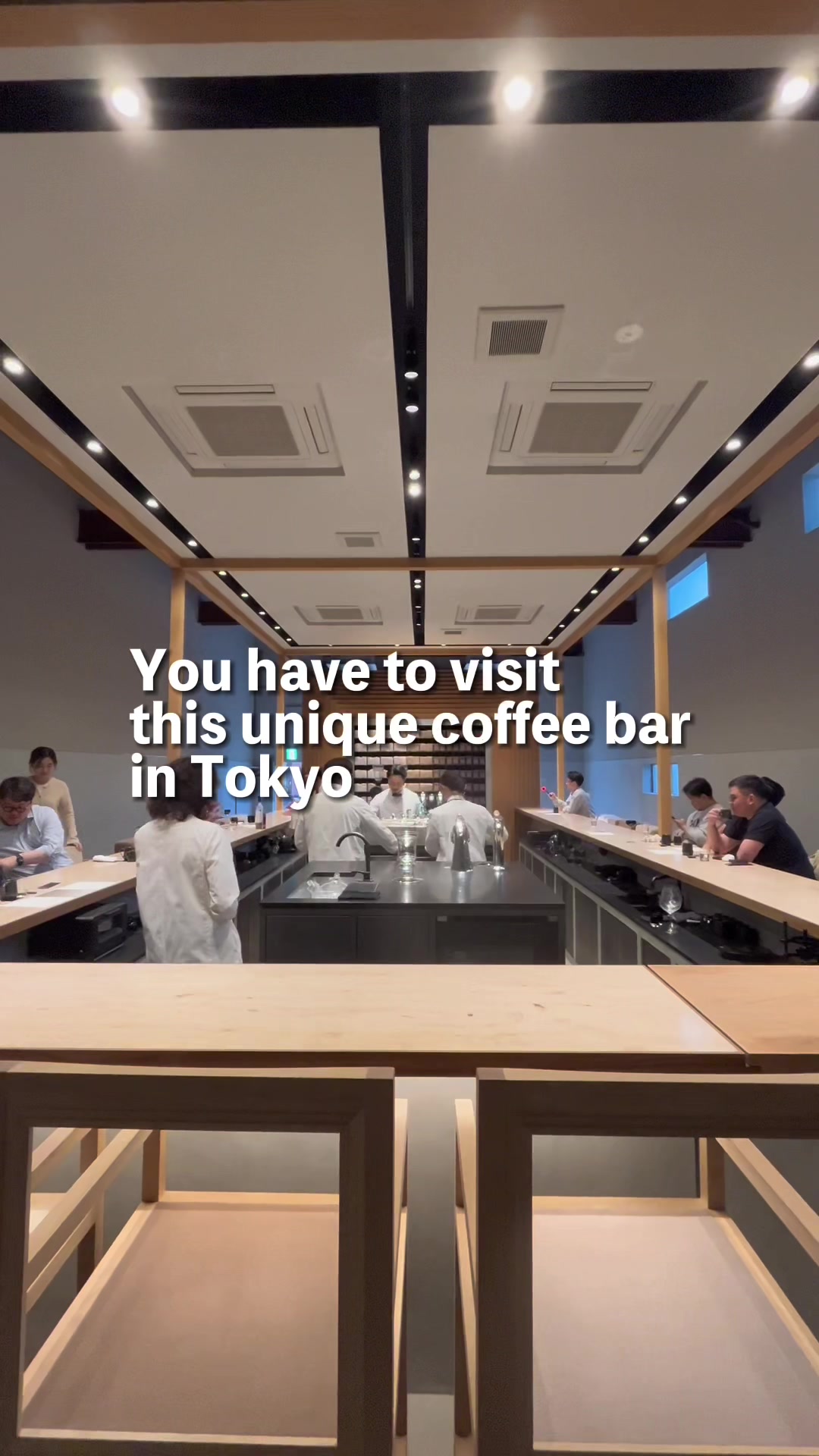 Tokyo's Unique Coffee Bar With Baristas In Lab Coats