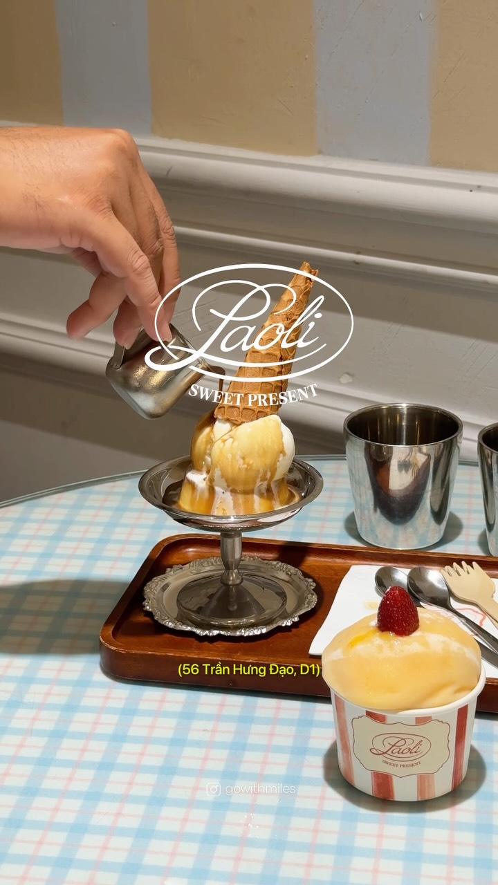 Saigon Gelato and Mochi Shop Showcase