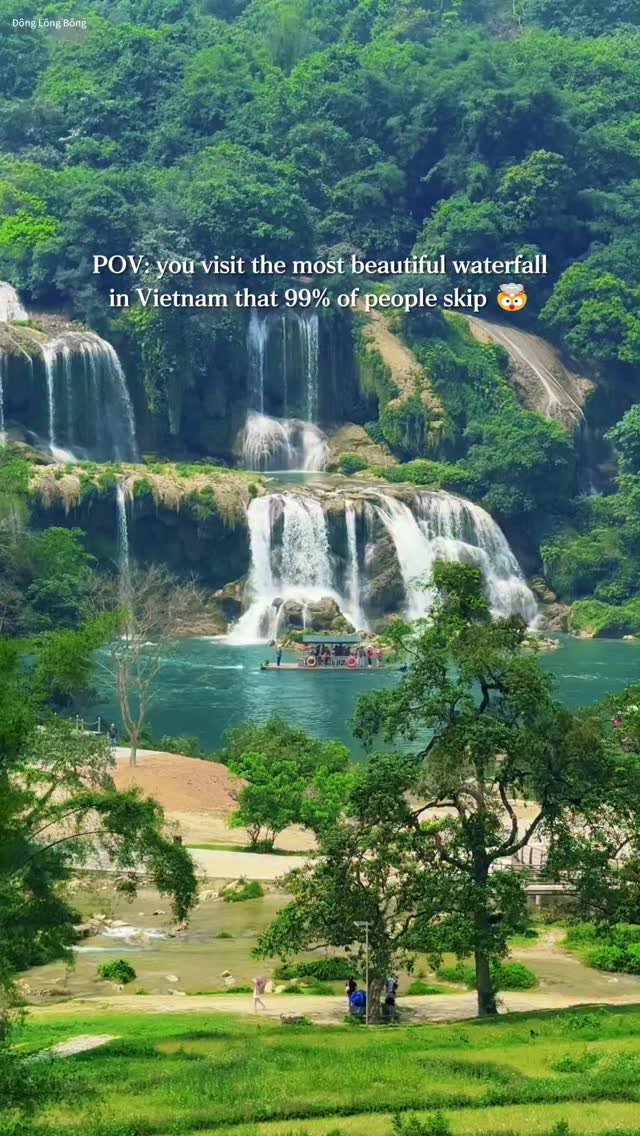 Vietnam's Ban Gioc Waterfall And Nguom Ngao Cave