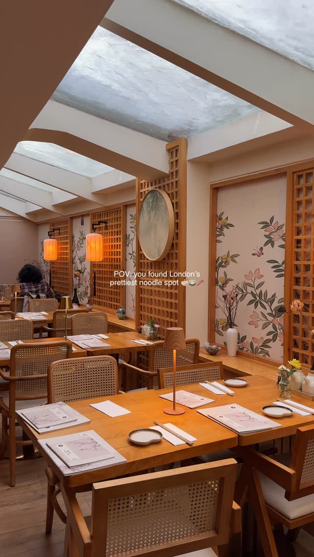 London's Prettiest Noodle Spot