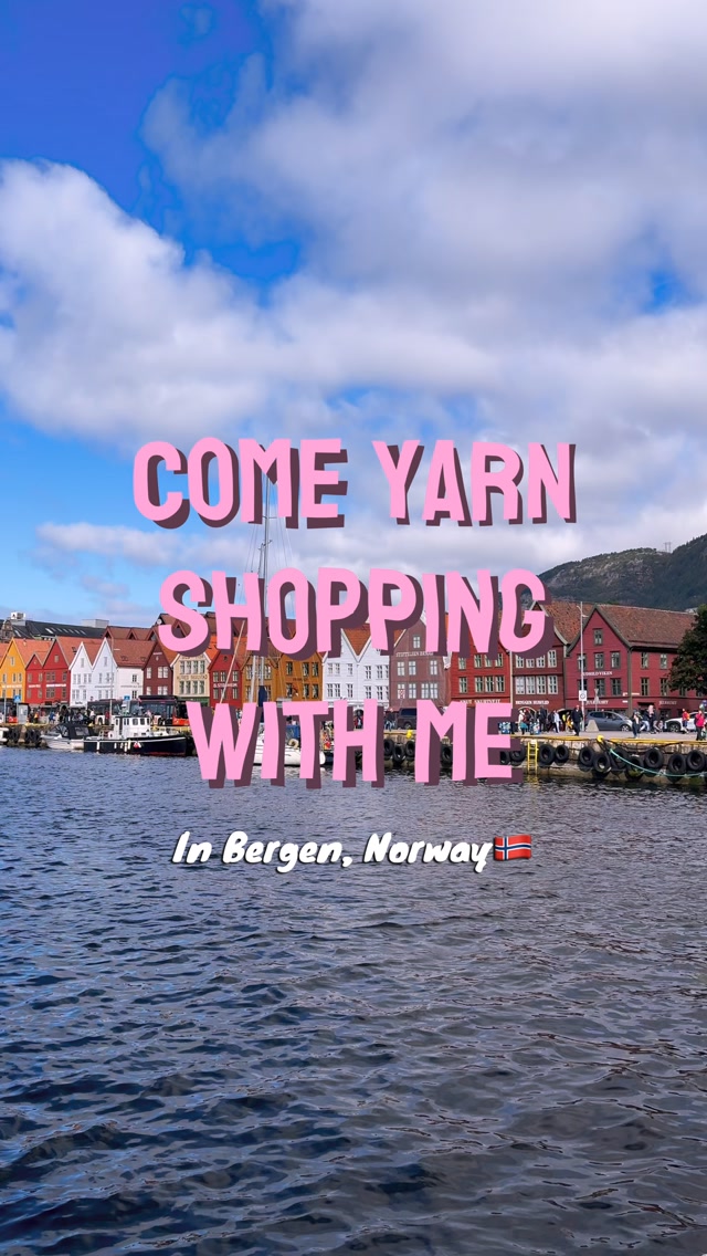 Yarn Shopping Adventure In Bergen, Norway