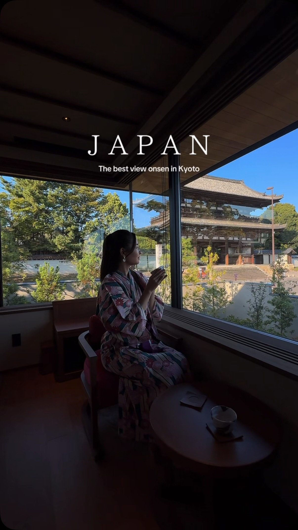 Kyoto Onsen Hotel Offers Views of Ninna-ji Temple