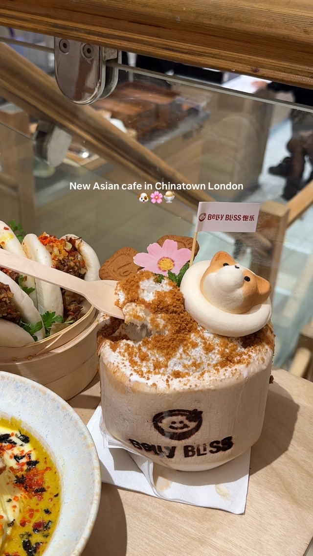 Asian Street Food Cafe Features Savory Dishes and Desserts