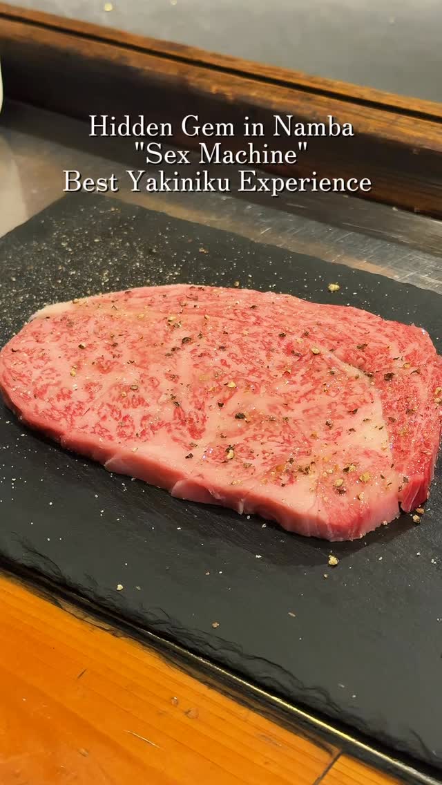 Premium Wagyu Yakiniku in Namba