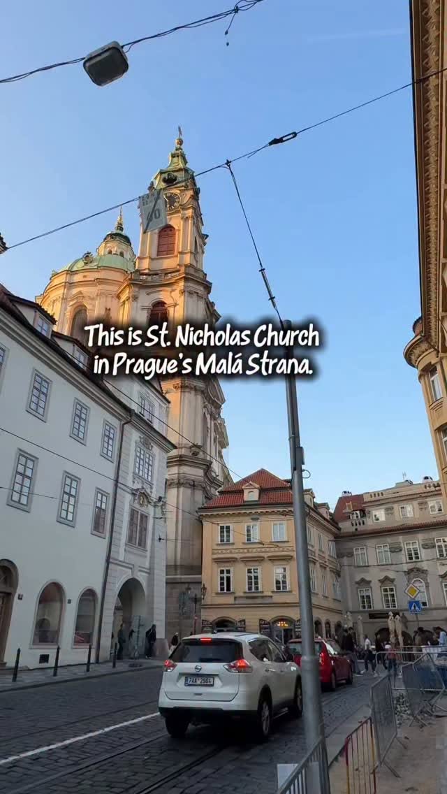 Prague's St. Nicholas Church and Family Deli