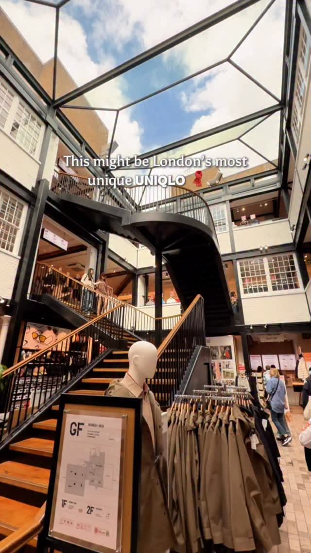 Covent Garden UNIQLO's London Transport Collection