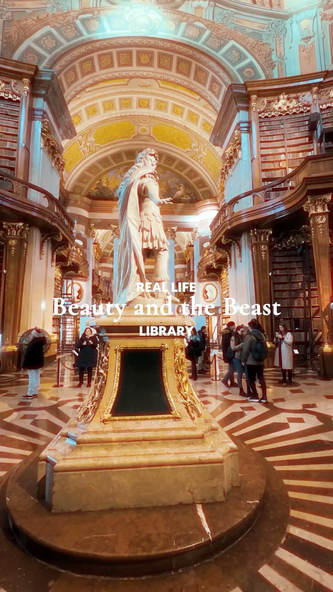 Austrian National Library's Grand Hall Inspiration