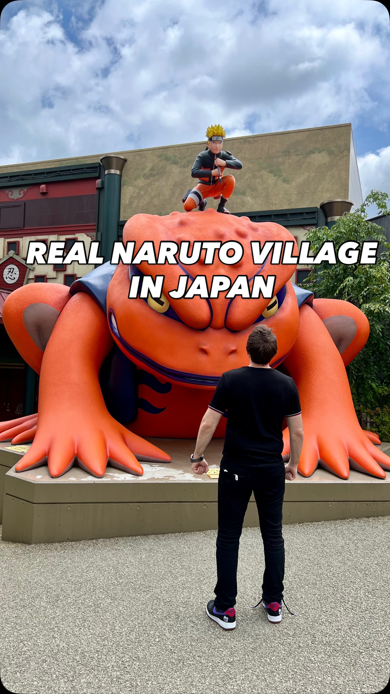 Naruto Village at Fuji-Q Highland Amusement Park