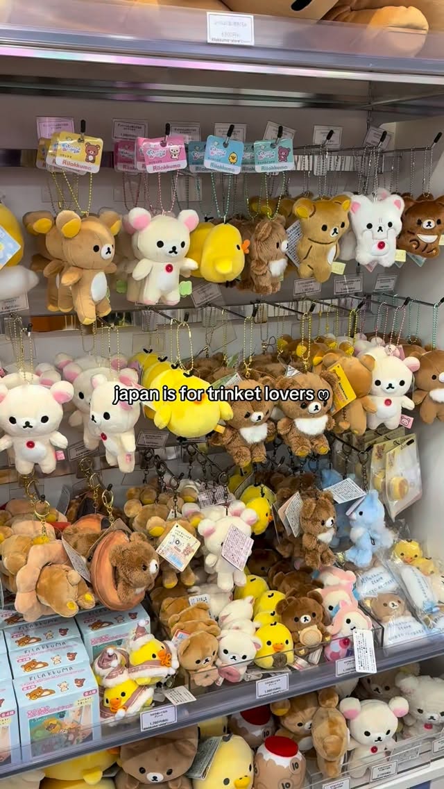Character Themed Shops in Tokyo Offer Unique Merchandise
