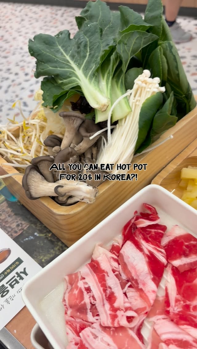 All-You-Can-Eat Shabu-Shabu Restaurant in Busan