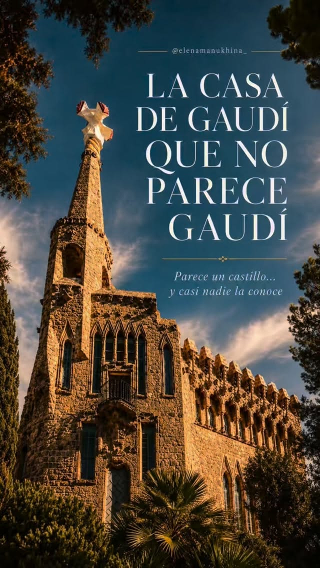 Gaudí's Medieval-Inspired Castle in Barcelona