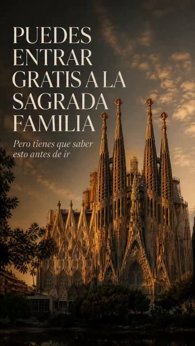 Enter Sagrada Familia Via Free Mass