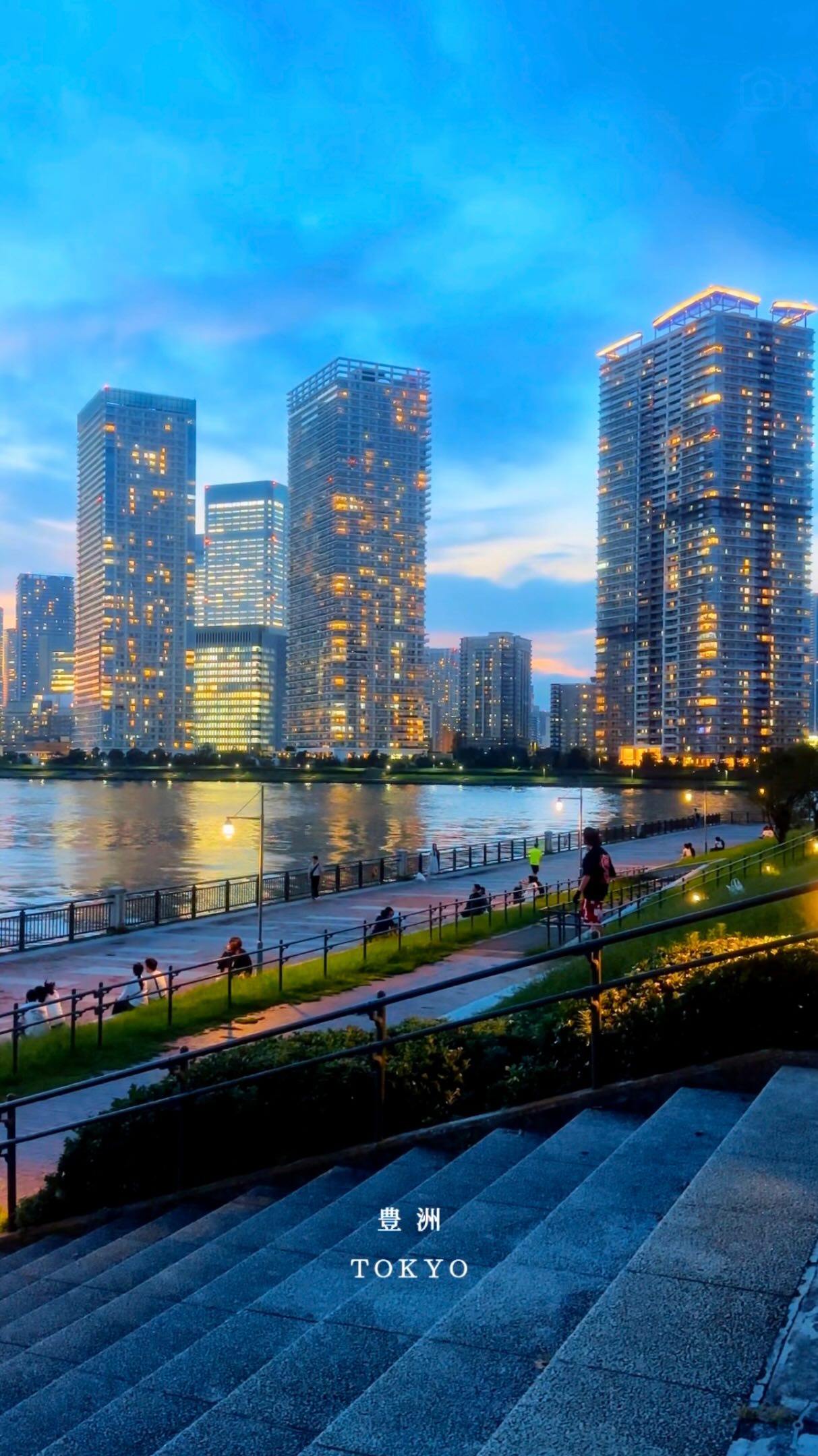 Tokyo and Toyosu