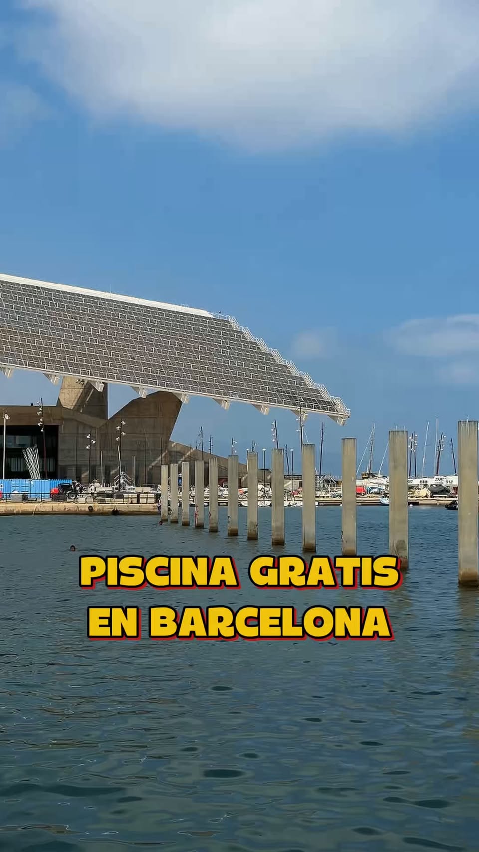 Barcelona's Free Summer Saltwater Pools