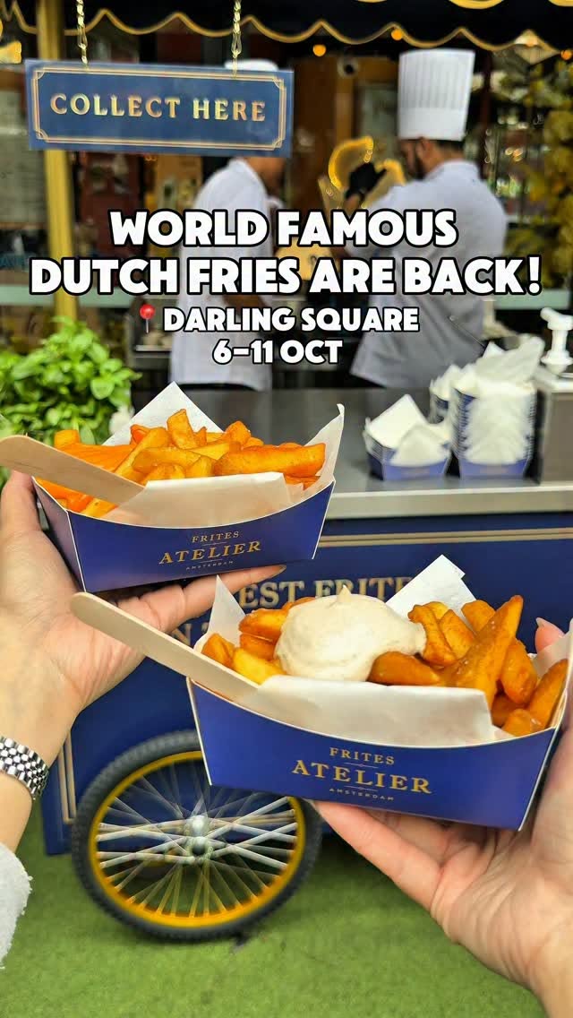 Frites Atelier Returns to Sydney Darling Square