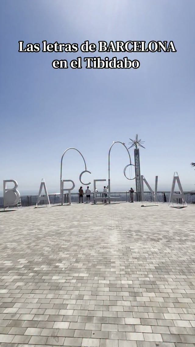Barcelona Letters Viewpoint Tibidabo