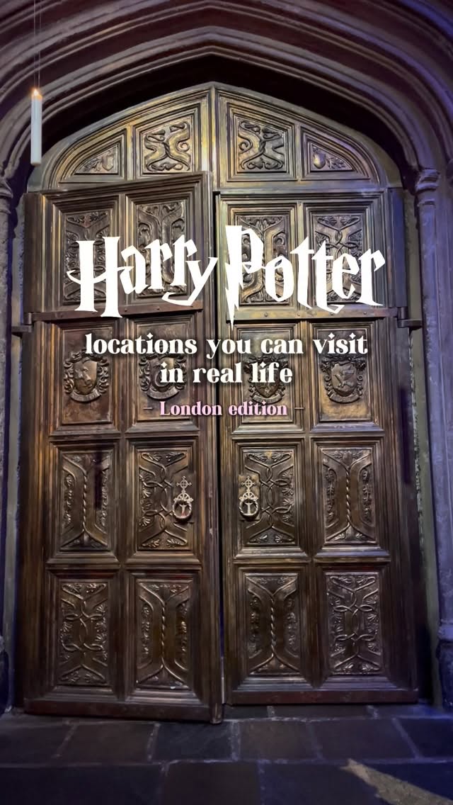 Harry Potter Filming Locations Around London