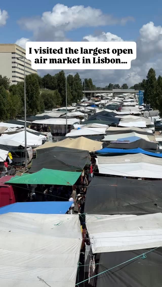Lisbon's Feira Do Relógio Market Offers Sunday Bargains