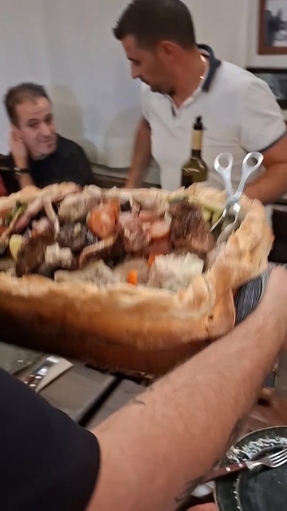 Traditional Portuguese Dishes Served At Tasquinha Alentejana
