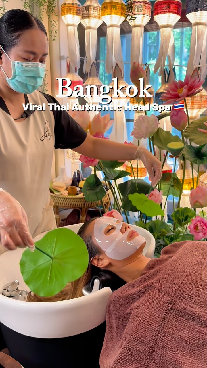 Thai Head Spa Offers Relaxing Deep Sleep Program