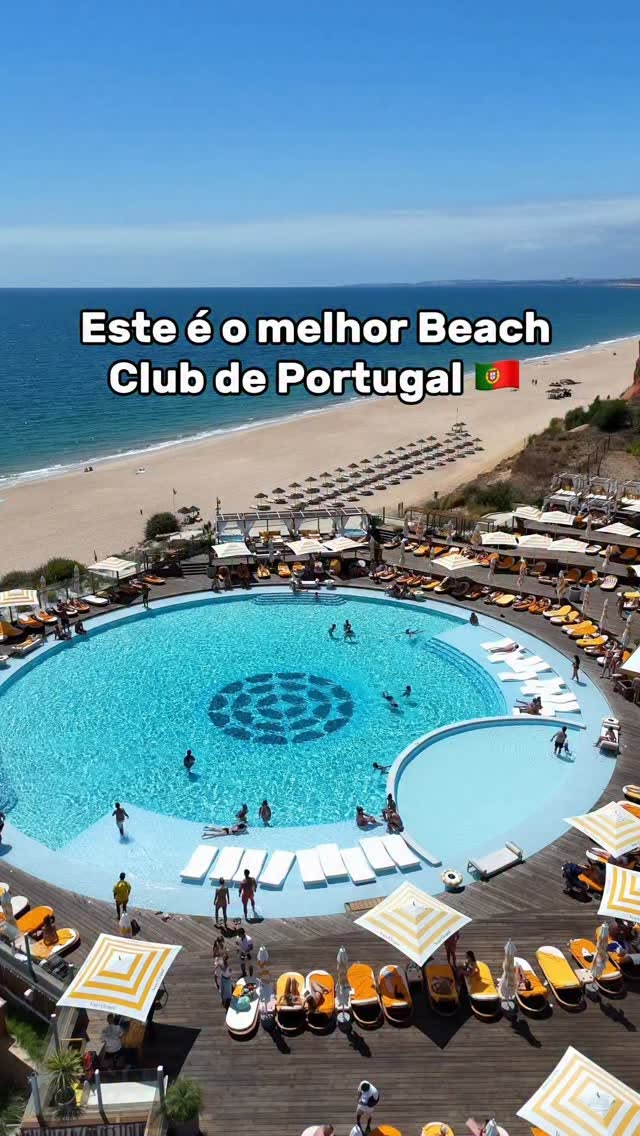 Algarve Beach Club Boasts Large Pool