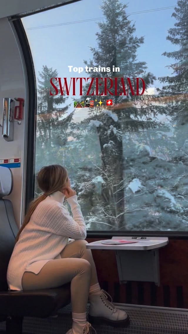 Scenic Swiss Train Journeys Through Majestic Mountains