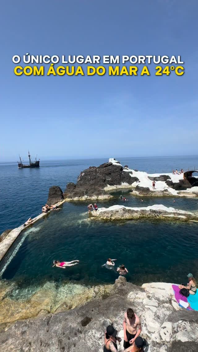 Madeira's Volcanic Pools With Ocean Views
