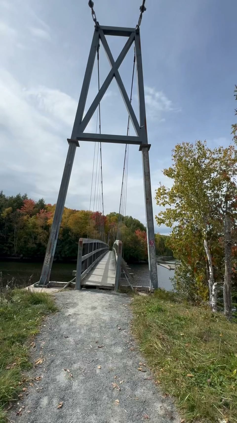 Shogomoc River Bridge Offers Peaceful Natural Escape