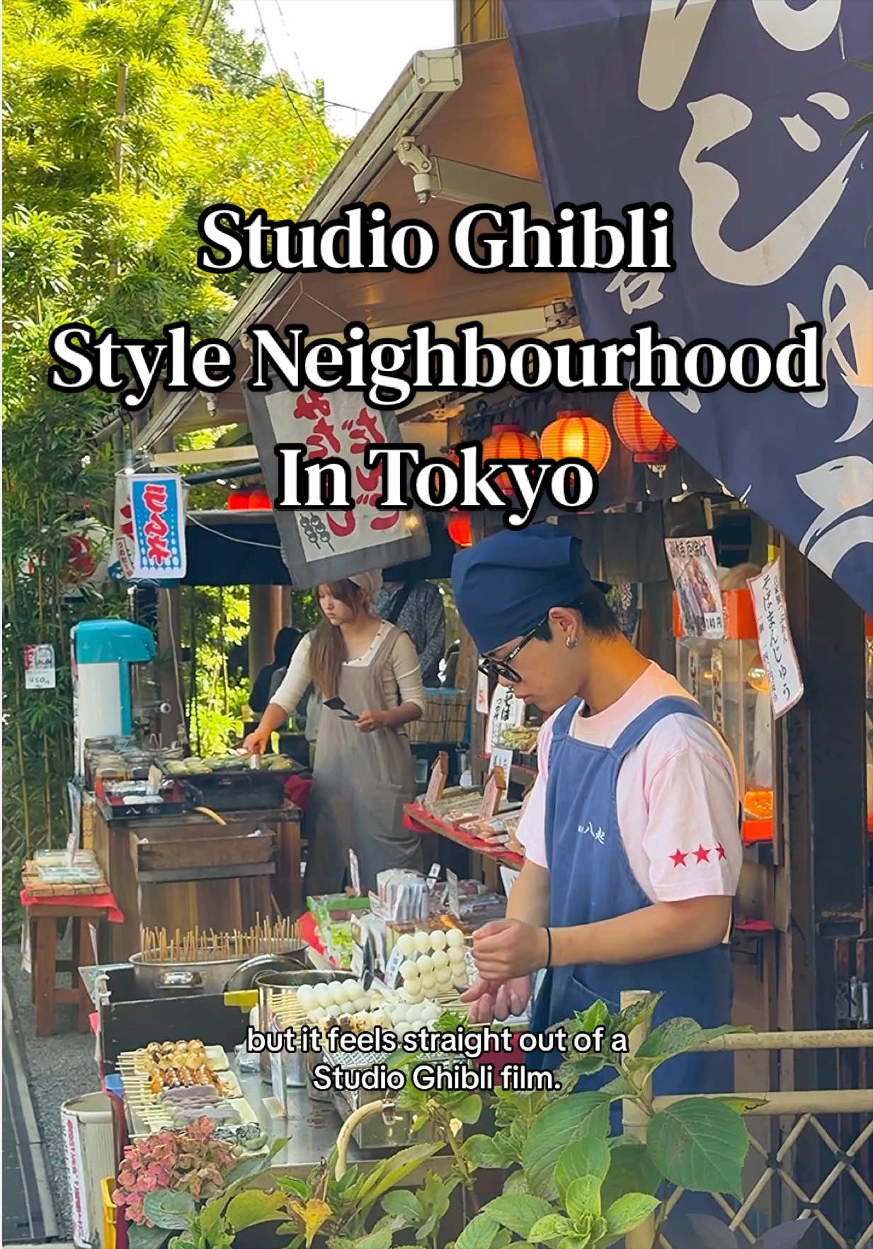 Ghibli-Inspired Tokyo Neighborhood and Japan's Beauty