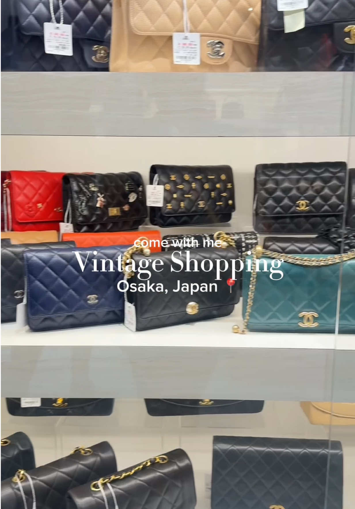 Osaka Vintage Shopping For Designer Bags